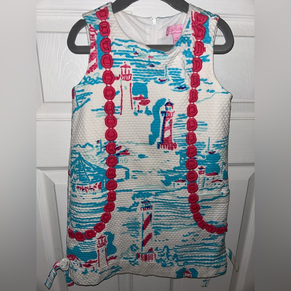 Lilly Pulitzer Lighthouse Dress. Beautiful condition, Size 6.